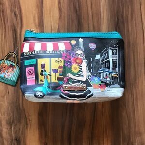 NEW Nikky A Day In Paris Cosmetic Bag